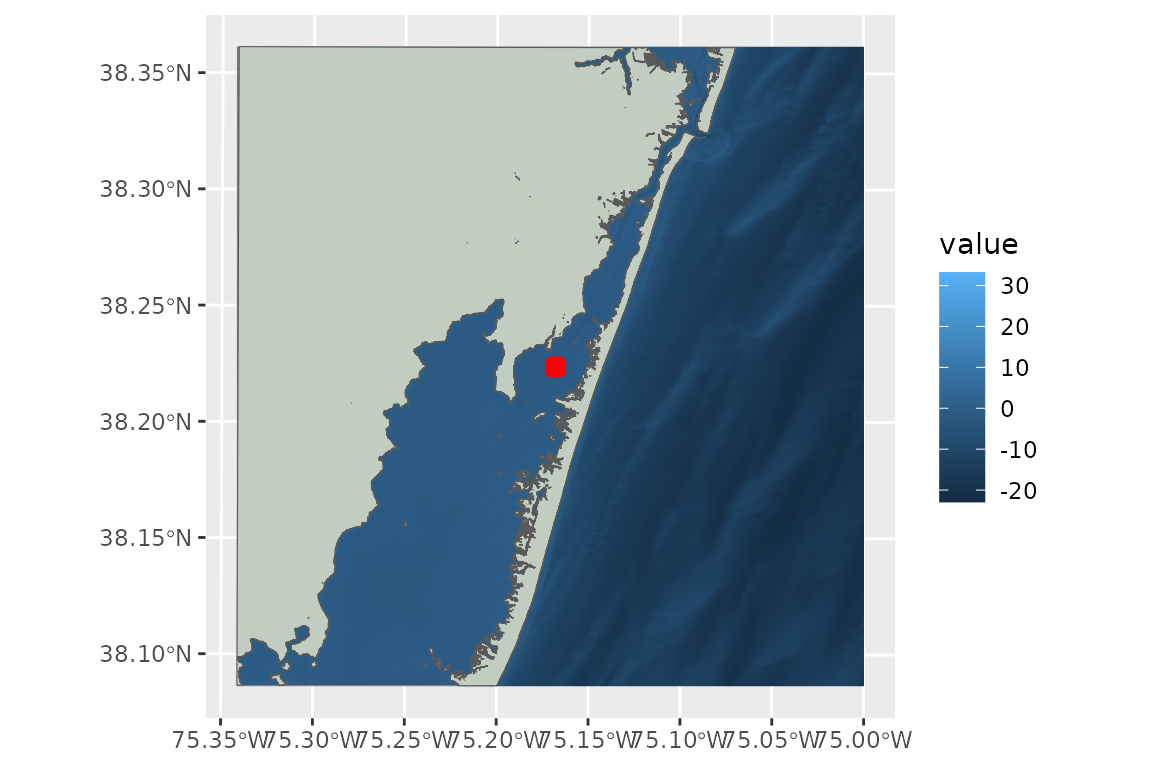 Map showing all the inputs together